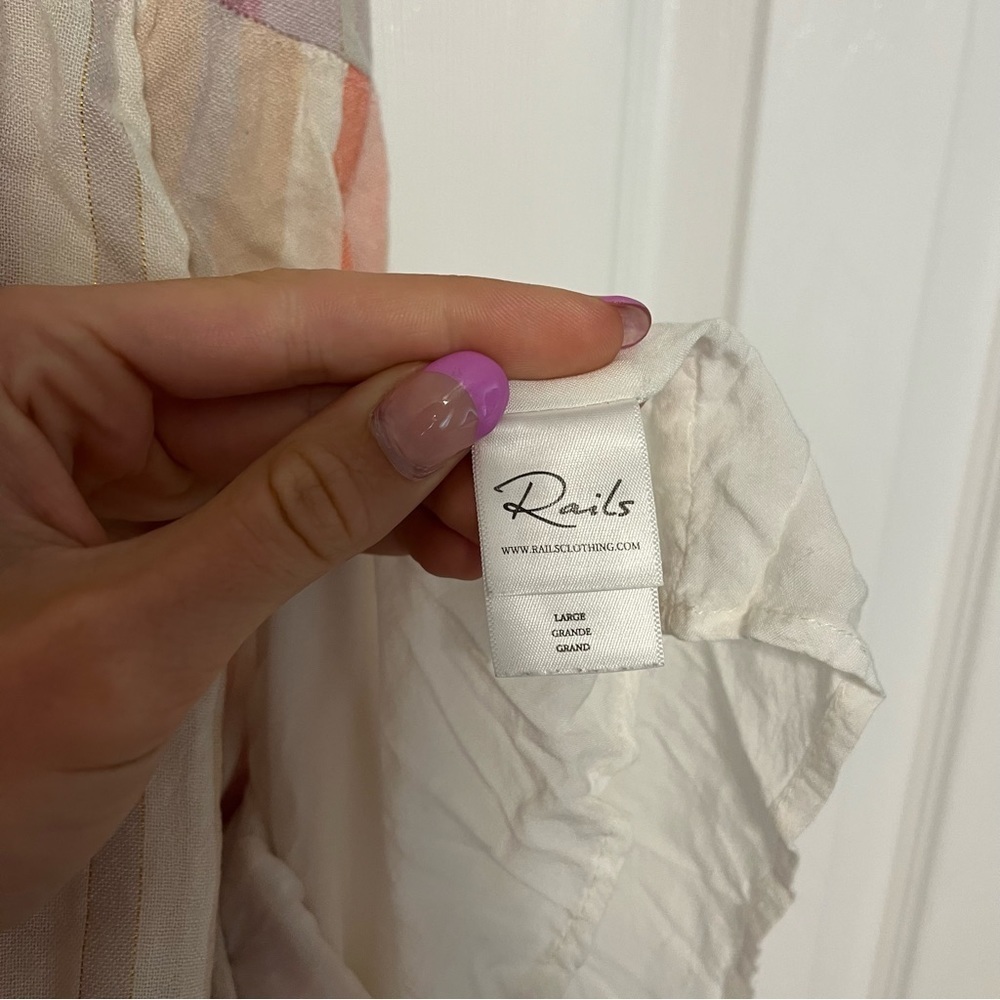 Rails Amaya Juliette Stripe Linen Dress - Picture 10 of 15